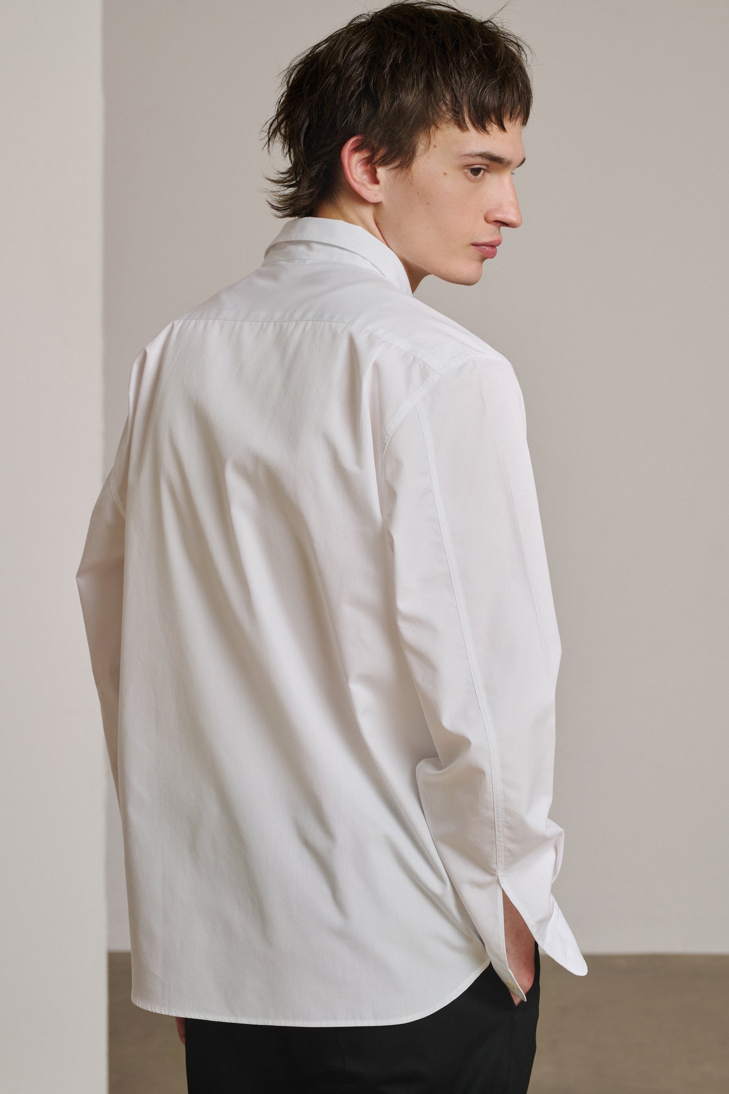 Chemise Glenn - Blanc - Coton - Homme