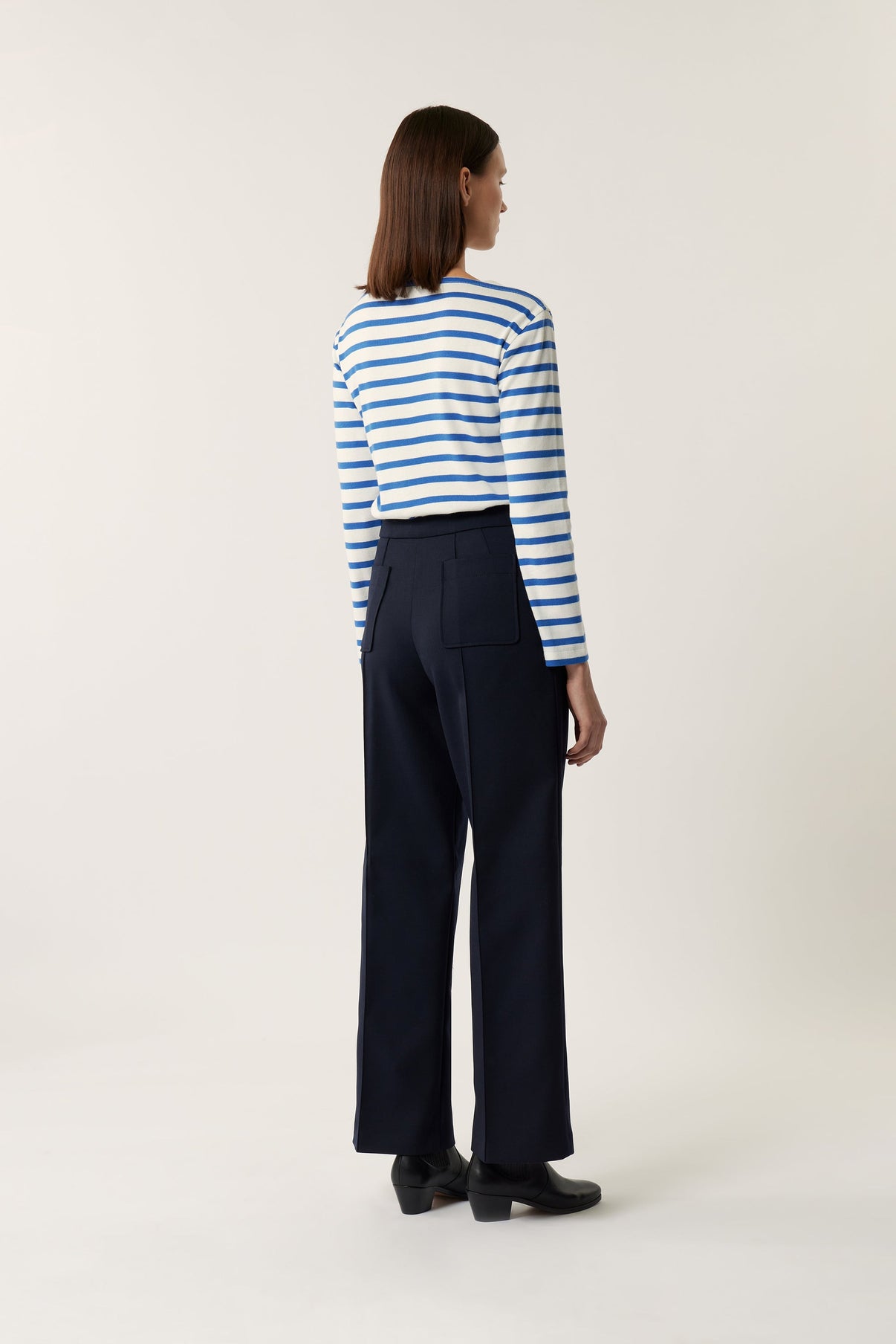 HARRY NAVY TROUSERS vue 2