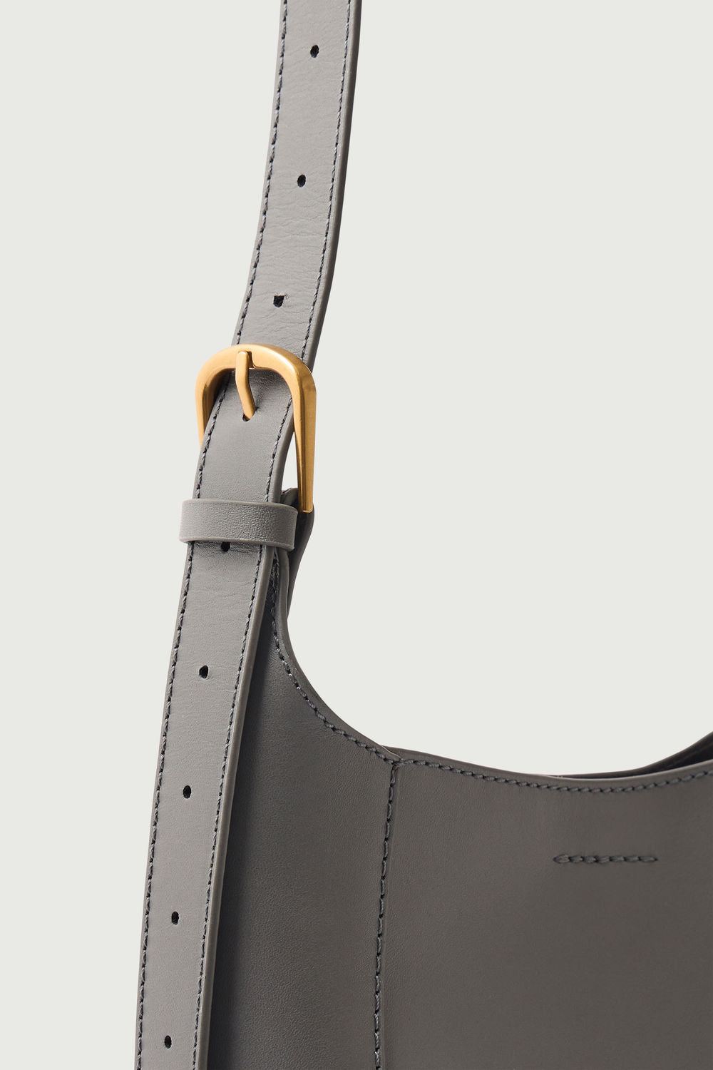 Sac Uma Mini - Graphite - Cuir - Femme vue 4